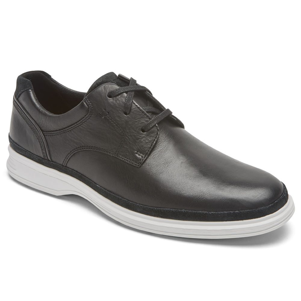 Rockport Joggesko Herre Svart - Dress Sports 2 Go Plain Toe - UOFI85619